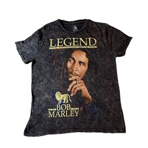 Vintage Bob Marley One Love Zion Roots Jamaica‎ Collection Black T-Shirt Size L